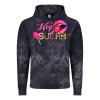 Cloud Black hey sugar valentine's day Vintage Hoodie - FaDigitalArtStudio