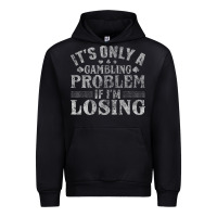 Black only a gambling problem if losing Urban Hoodie - linhVisuals
