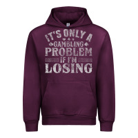 Mauve Wine only a gambling problem if losing Urban Hoodie - linhVisuals