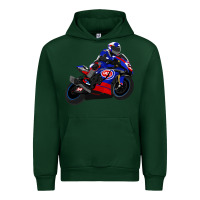 Forest Green Superbike Toprak Razgatlıoğlu Urban Hoodie - linhVisuals
