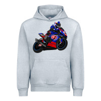 Heather Grey Superbike Toprak Razgatlıoğlu Urban Hoodie - linhVisuals