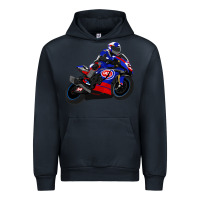 Navy Superbike Toprak Razgatlıoğlu Urban Hoodie - linhVisuals