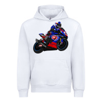 White Superbike Toprak Razgatlıoğlu Urban Hoodie - linhVisuals