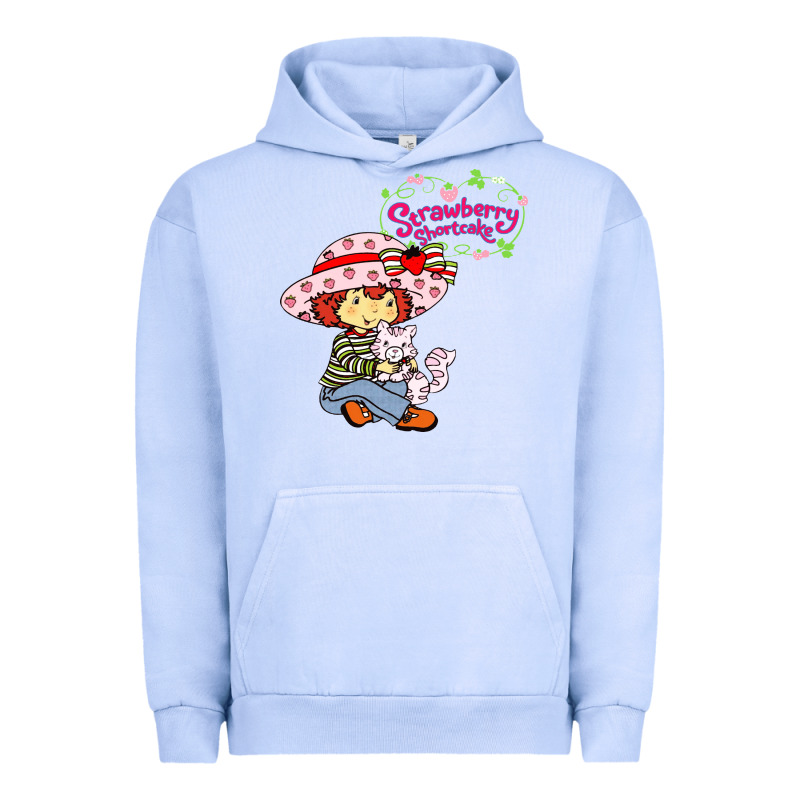Strawberry Shortcake And Cat Urban Hoodie by linhVisuals | Teevron