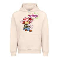 Sandshell strawberry shortcake and cat Urban Hoodie - linhVisuals