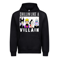 Black chillin like a villain Urban Hoodie - linhVisuals