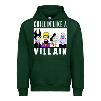 Forest Green chillin like a villain Urban Hoodie - linhVisuals