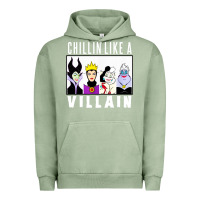 Pigment Oil Green chillin like a villain Urban Hoodie - linhVisuals