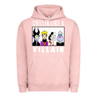 Pigment Salmon chillin like a villain Urban Hoodie - linhVisuals
