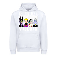 White chillin like a villain Urban Hoodie - linhVisuals