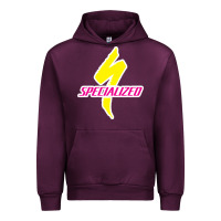 Mauve Wine Specialized Bikes Bicycle Urban Hoodie - linhVisuals