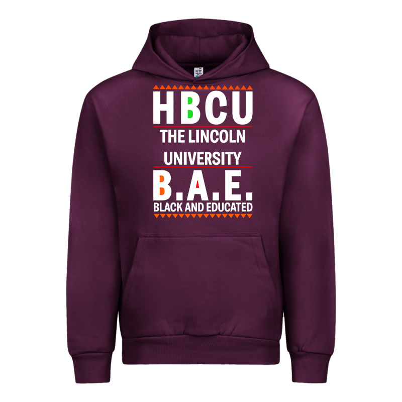 Hbcu The Lincoln University Black And Educated Black Classic Urban Hoodie by linhVisuals | Teevron