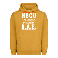 Pigment Peanut Butter hbcu the lincoln university black and educated black classic Urban Hoodie - linhVisuals