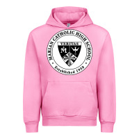 Fuchsia Pink marian catholic high school Urban Hoodie - linhVisuals