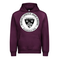 Mauve Wine marian catholic high school Urban Hoodie - linhVisuals