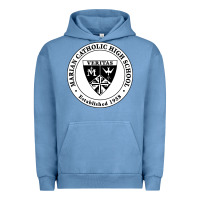 Pigment Pebble Blue marian catholic high school Urban Hoodie - linhVisuals