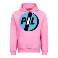 Fuchsia Pink PiL Public Image Ltd Urban Hoodie - linhVisuals