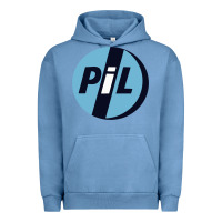 Pigment Pebble Blue PiL Public Image Ltd Urban Hoodie - linhVisuals