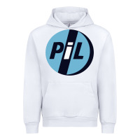 White PiL Public Image Ltd Urban Hoodie - linhVisuals