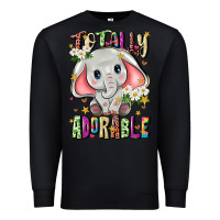 Black totally adorable Premium Sweatshirt - JahusDesignShop