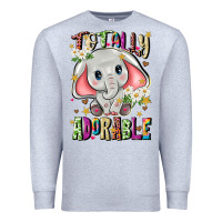 Heather Grey totally adorable Premium Sweatshirt - JahusDesignShop
