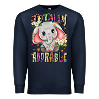 Navy totally adorable Premium Sweatshirt - JahusDesignShop