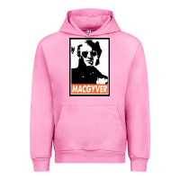 Fuchsia Pink macgyver Urban Hoodie - linhVisuals