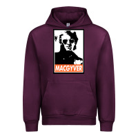 Mauve Wine macgyver Urban Hoodie - linhVisuals