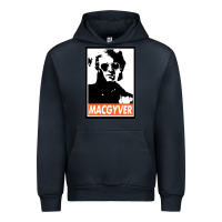 Navy macgyver Urban Hoodie - linhVisuals