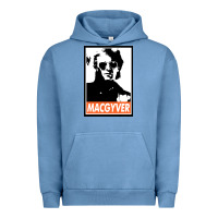 Pigment Pebble Blue macgyver Urban Hoodie - linhVisuals