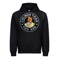 Black calmer than you are Urban Hoodie - linhVisuals