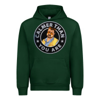Forest Green calmer than you are Urban Hoodie - linhVisuals