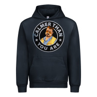 Navy calmer than you are Urban Hoodie - linhVisuals