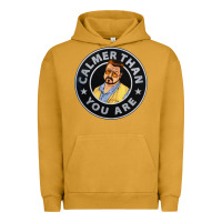 Pigment Peanut Butter calmer than you are Urban Hoodie - linhVisuals