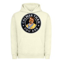 Pigment Pistachio calmer than you are Urban Hoodie - linhVisuals