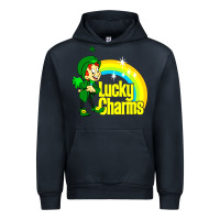 Navy luv lucky charms Urban Hoodie - linhVisuals