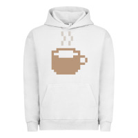 Pigment Lunar Rock pixel coffee Urban Hoodie - linhVisuals