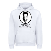 White funny donny osmond Urban Hoodie - linhVisuals