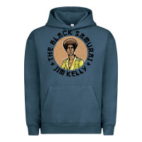 Pigment Midnight Navy the black samurai Urban Hoodie - linhVisuals