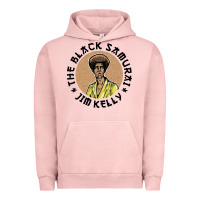 Pigment Salmon the black samurai Urban Hoodie - linhVisuals