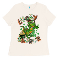 Bone Lucky Saurus Ladies Tee - CowGirlArtShop