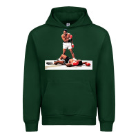 Forest Green ali vs liston Urban Hoodie - linhVisuals