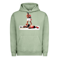 Pigment Oil Green ali vs liston Urban Hoodie - linhVisuals