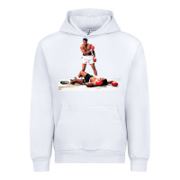 White ali vs liston Urban Hoodie - linhVisuals
