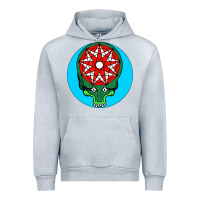 Heather Grey king funny gizzard Urban Hoodie - linhVisuals