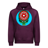 Mauve Wine king funny gizzard Urban Hoodie - linhVisuals