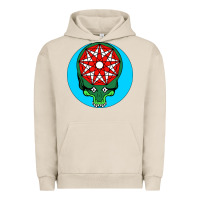 Pigment French Oak king funny gizzard Urban Hoodie - linhVisuals