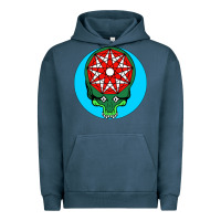Pigment Midnight Navy king funny gizzard Urban Hoodie - linhVisuals