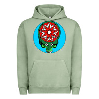 Pigment Oil Green king funny gizzard Urban Hoodie - linhVisuals