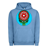 Pigment Pebble Blue king funny gizzard Urban Hoodie - linhVisuals